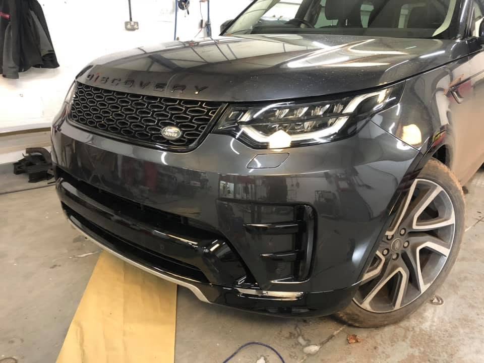 Range Rover after respray